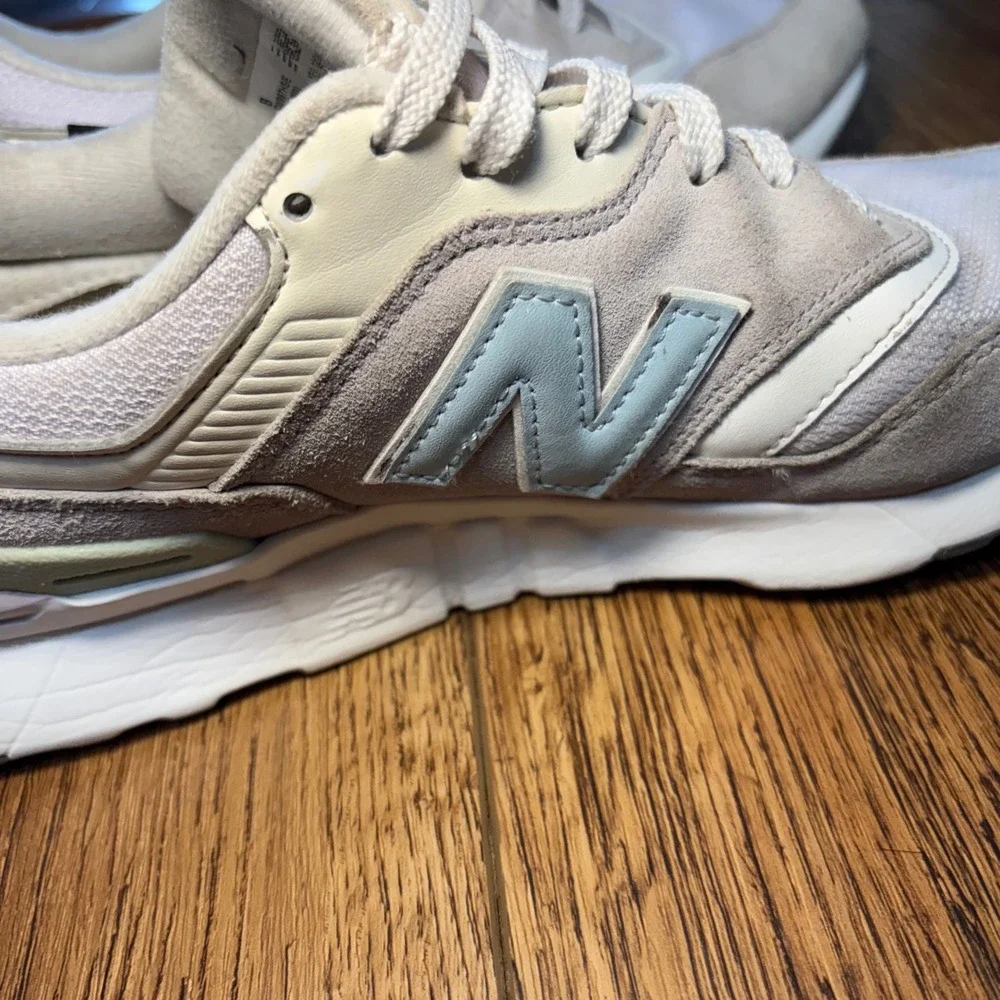 New Balance Cordura Gray Light Blue Sneakers Womens 11.5 B Mens 10‎ B CW997HSE